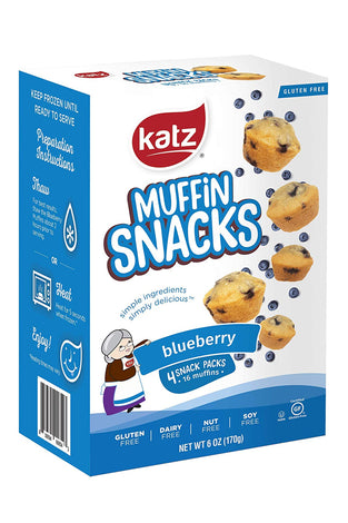 Katz Gluten Free Blueberry Muffin Snacks