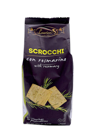 Laurieri Scrocchi Rosemary Italian Flatbread Crackers