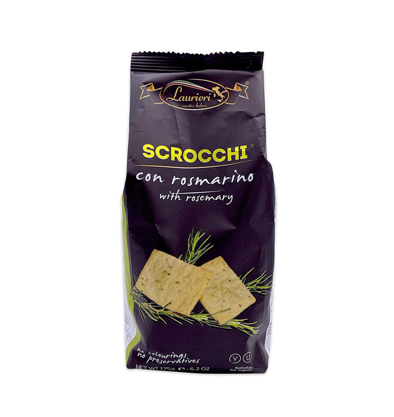 Laurieri Scrocchi Rosemary Italian Flatbread Crackers