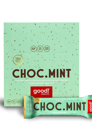 Snacks Vegan Chocolate Mint Protein Bar Gluten Free