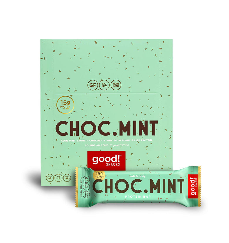 Snacks Vegan Chocolate Mint Protein Bar Gluten Free