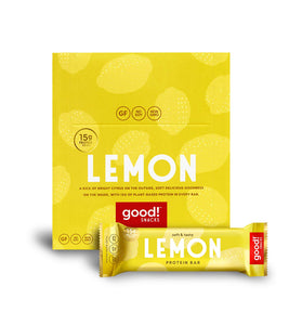 Snacks Vegan Lemon Protein Bar Gluten Free
